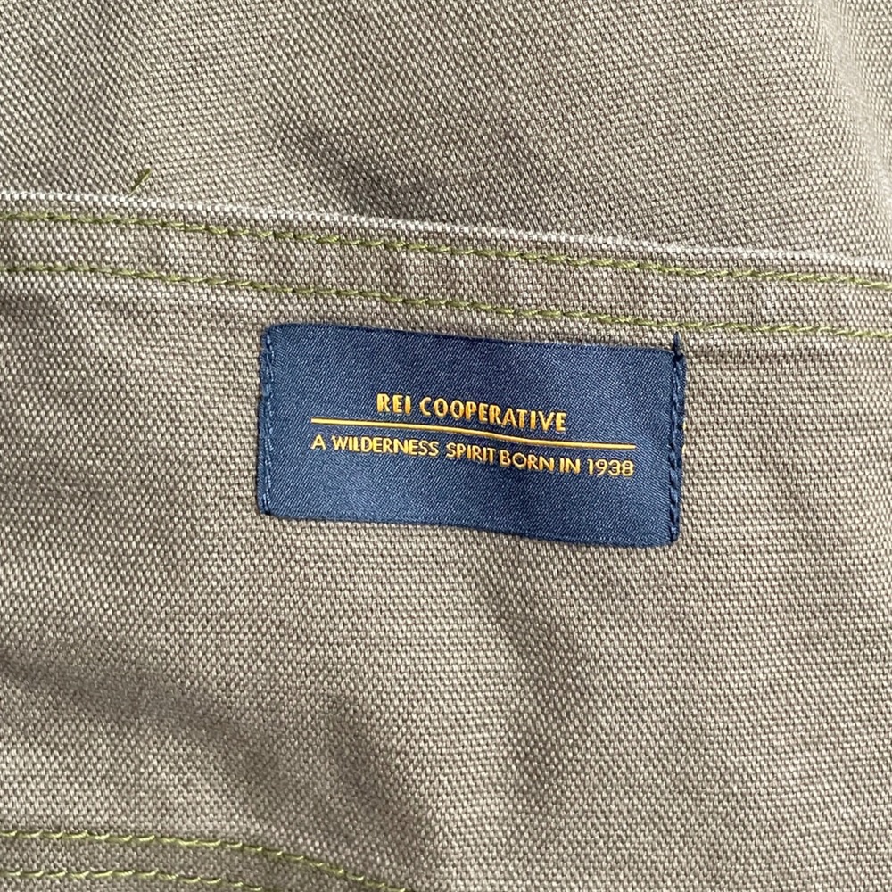 REI Co-Op Brown Trailsmith Utility Overalls Womens 8 Hike Workwear Farmer Rugged - Picture 5 of 12